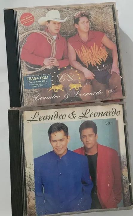 CDs Leandro & Leonardo, Chitãozinho & Xororó e Zezé di Camargo & Luciano - Foto 4