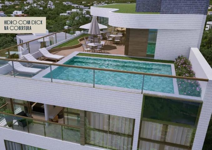 repasso apartamento com 1 quarto suíte edifício terraço beira rio na madalena - Foto 5