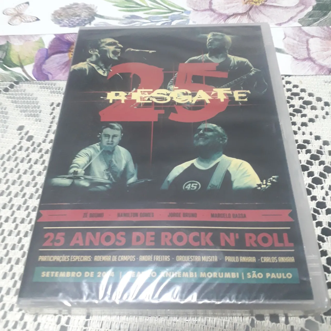 DVD Resgate - 25 Anos de Rock N' Roll
