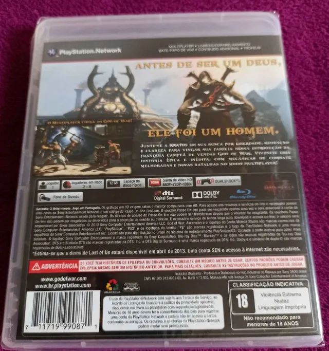 God of War Ascencion original em perfeito estado de conservação. - Foto 2