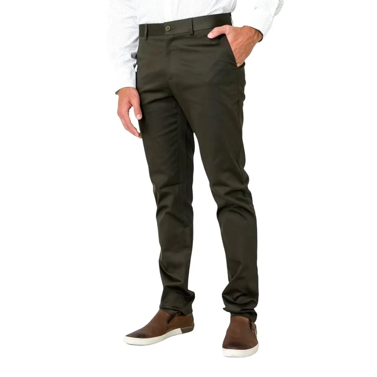 3 Calça Social Sarja 