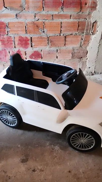 Carro Elétrico Infantil Mercedes Benz - Branco - Foto 3