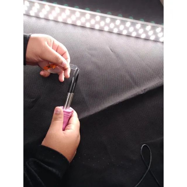 pinça mega hair profissional l-618 25w biv  loof reta- cor rosa - Foto 3