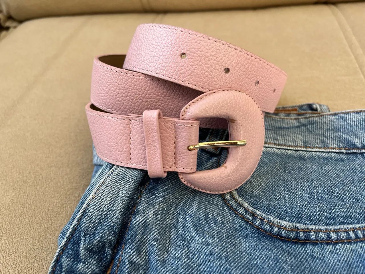 Cinto Rosa Claro P - Foto 3