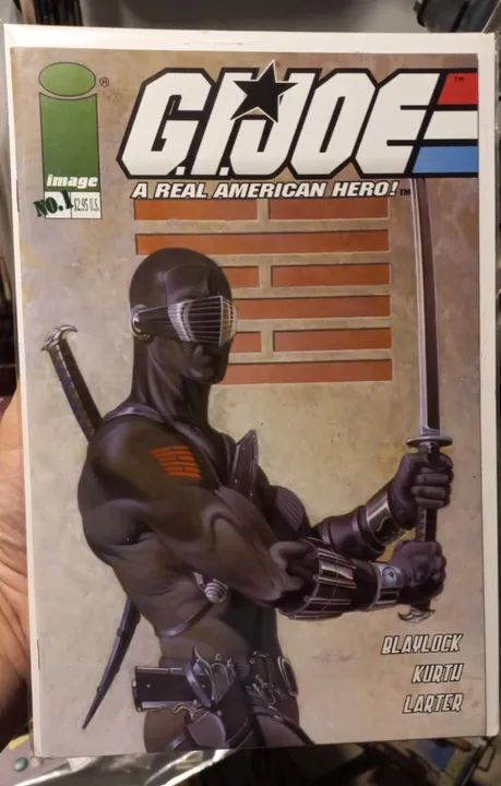 Comandos em Ação GIJoe n1 HQ Importada Image Comics
