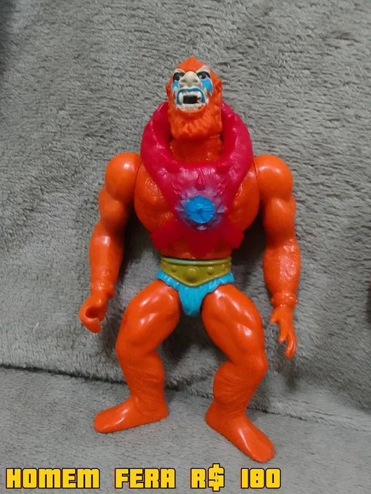 Bonecos HE-MAN vintage Decada 80' MOTU MASTERS OF THE UNIVERSE - Foto 5
