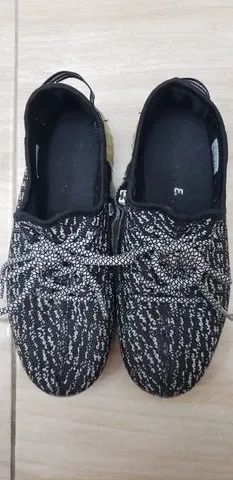 Lote de 4 Tênis, 1 Bota Galocha e 1 Chinelo p/Menino  - Foto 4