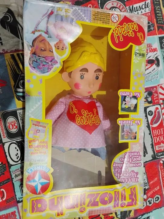 Boneca filó da estrela lacrada