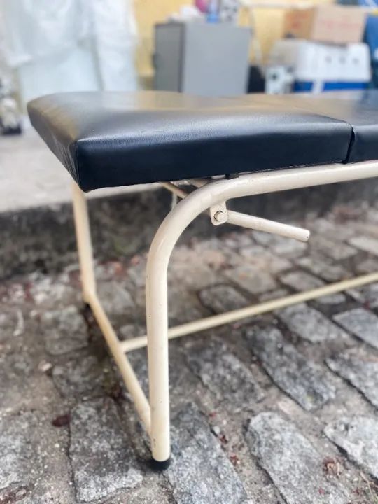 Maca Tubular Ultrassom / Geriátrica com Encosto de Cabeça Regulável - Foto 3