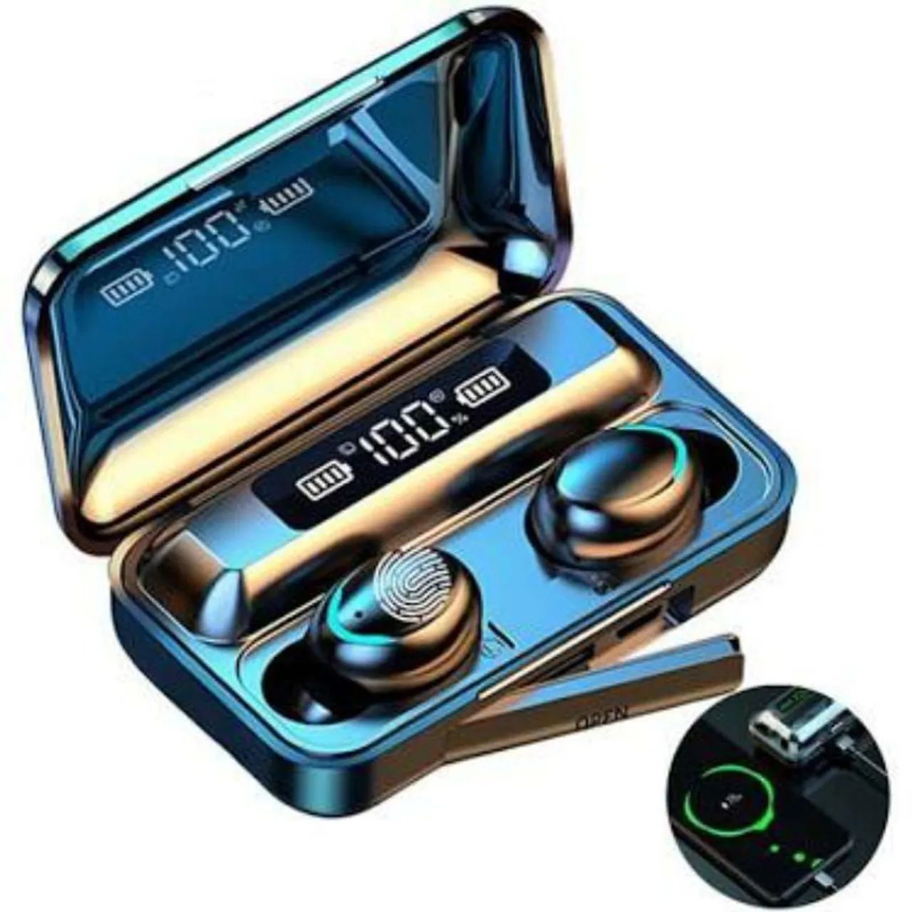 Fone de ouvido TWS sem fio com Bluetooth - Foto 3