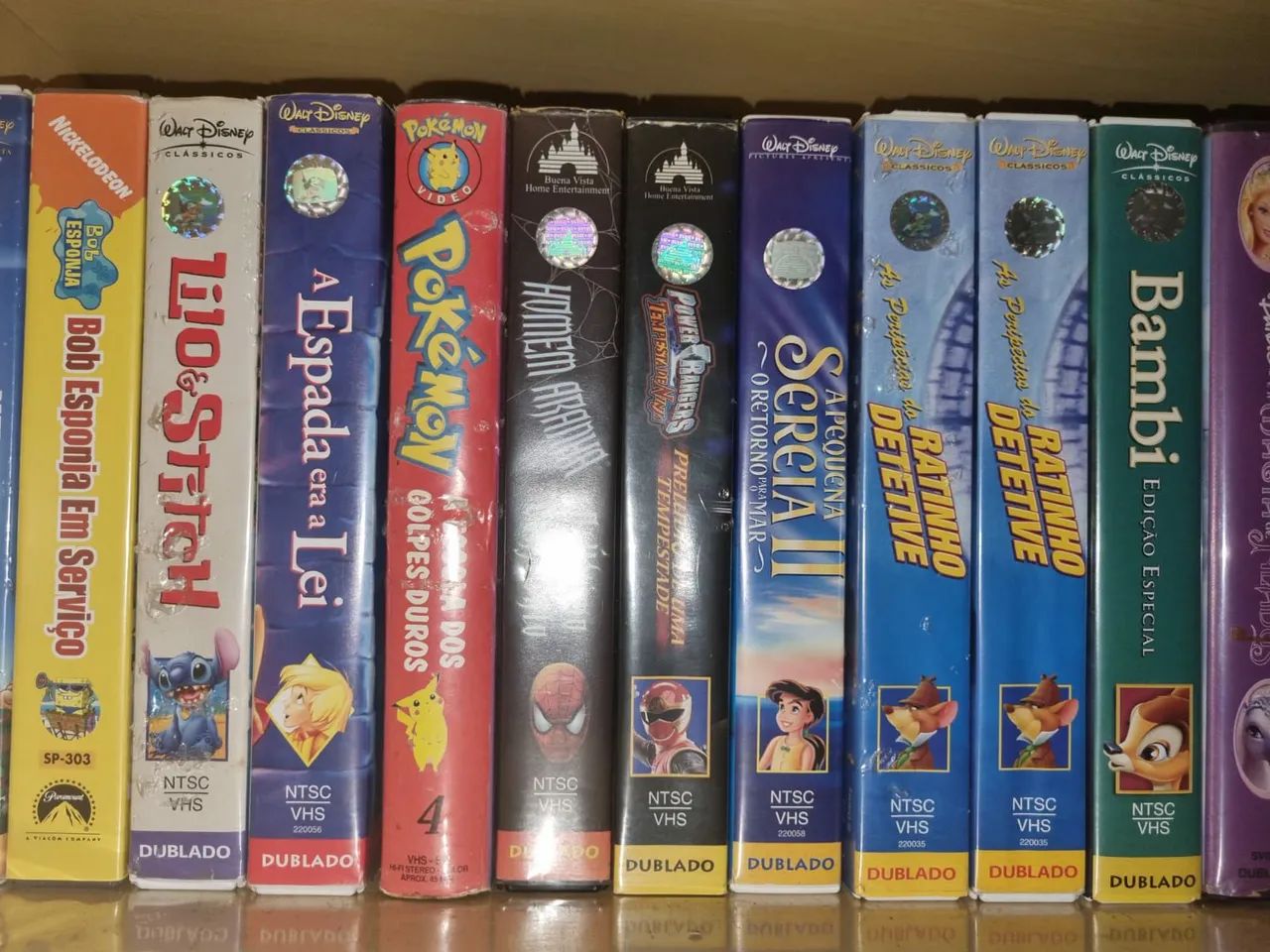 Fitas VHS de colecionador