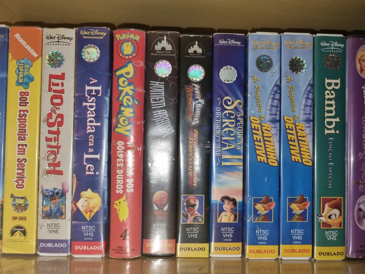 Fitas VHS de colecionador