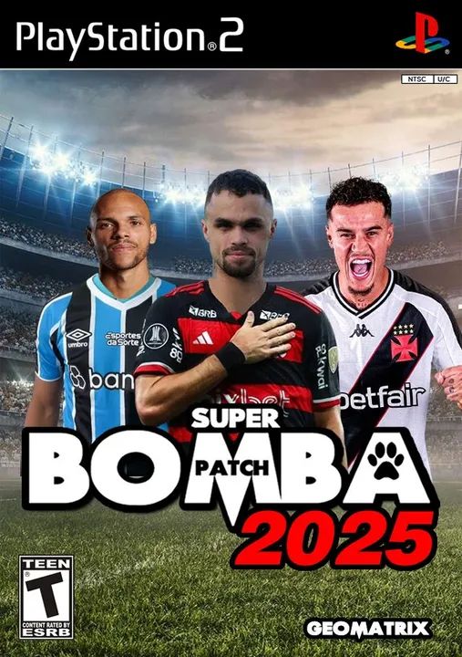 BombaPatch jogos Playstation 2 5 cada ps1