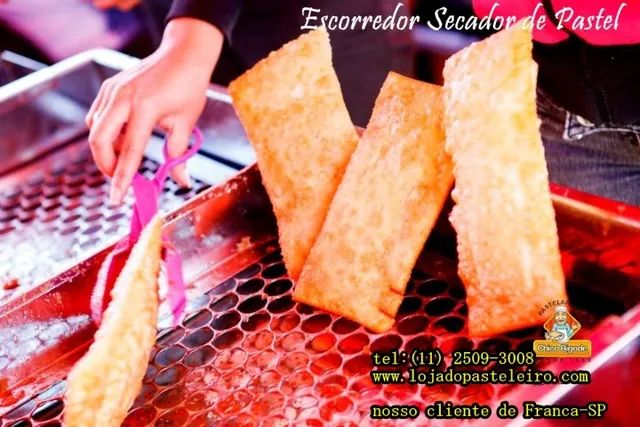 Escorredor de Pastel/Peneira/O Pasteleiro/Bandeja