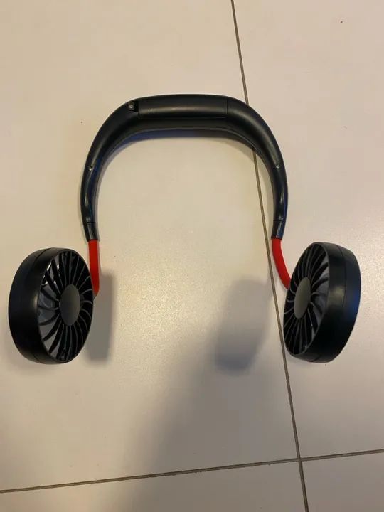 Ventilador de Pescoço Portátil - Refresque-se em Qualquer Lugar! - Foto 3