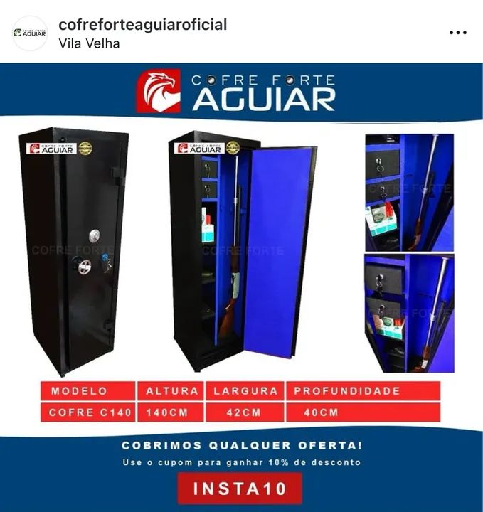 Cofre Forte Aguiar  - Foto 6
