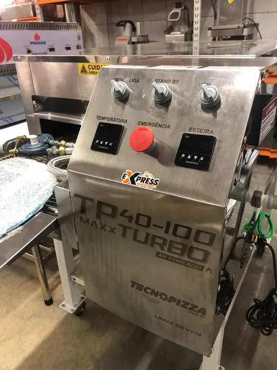 Forno esteira para pizza 40/100 a gás ou elétrico