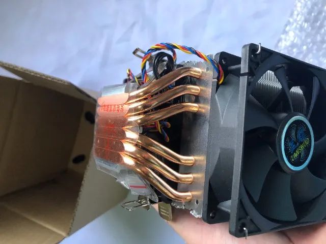 Cooler Gamer Com 6 Heatpipes e 3 Fan - Foto 3