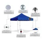 Tenda Gazebo 2x2 Articulada Super Resistente - Reforçada (Pronta Entrega) - Foto 4