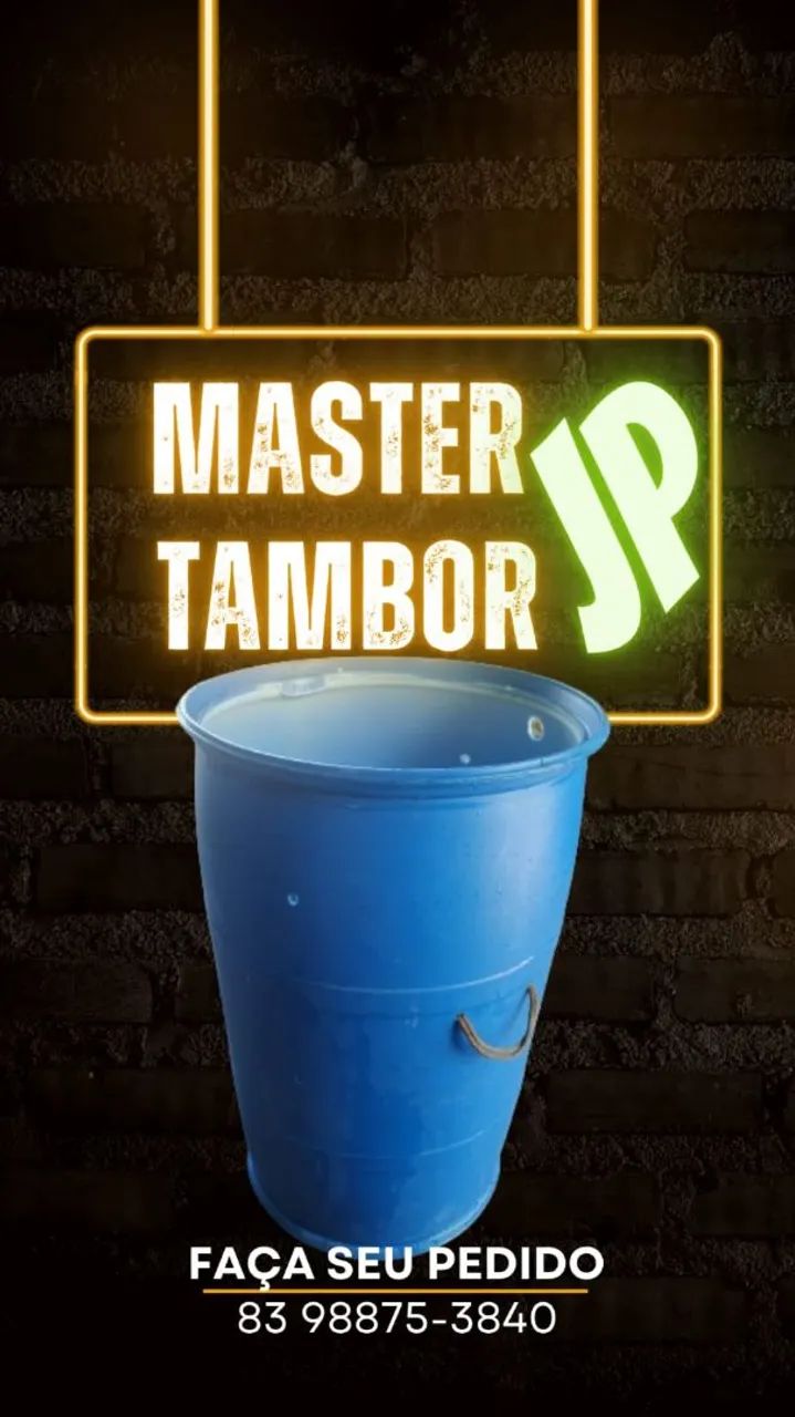 Tambor para Lixo 200 Litros entrega gratuita para grande João pessoa  - Foto 2