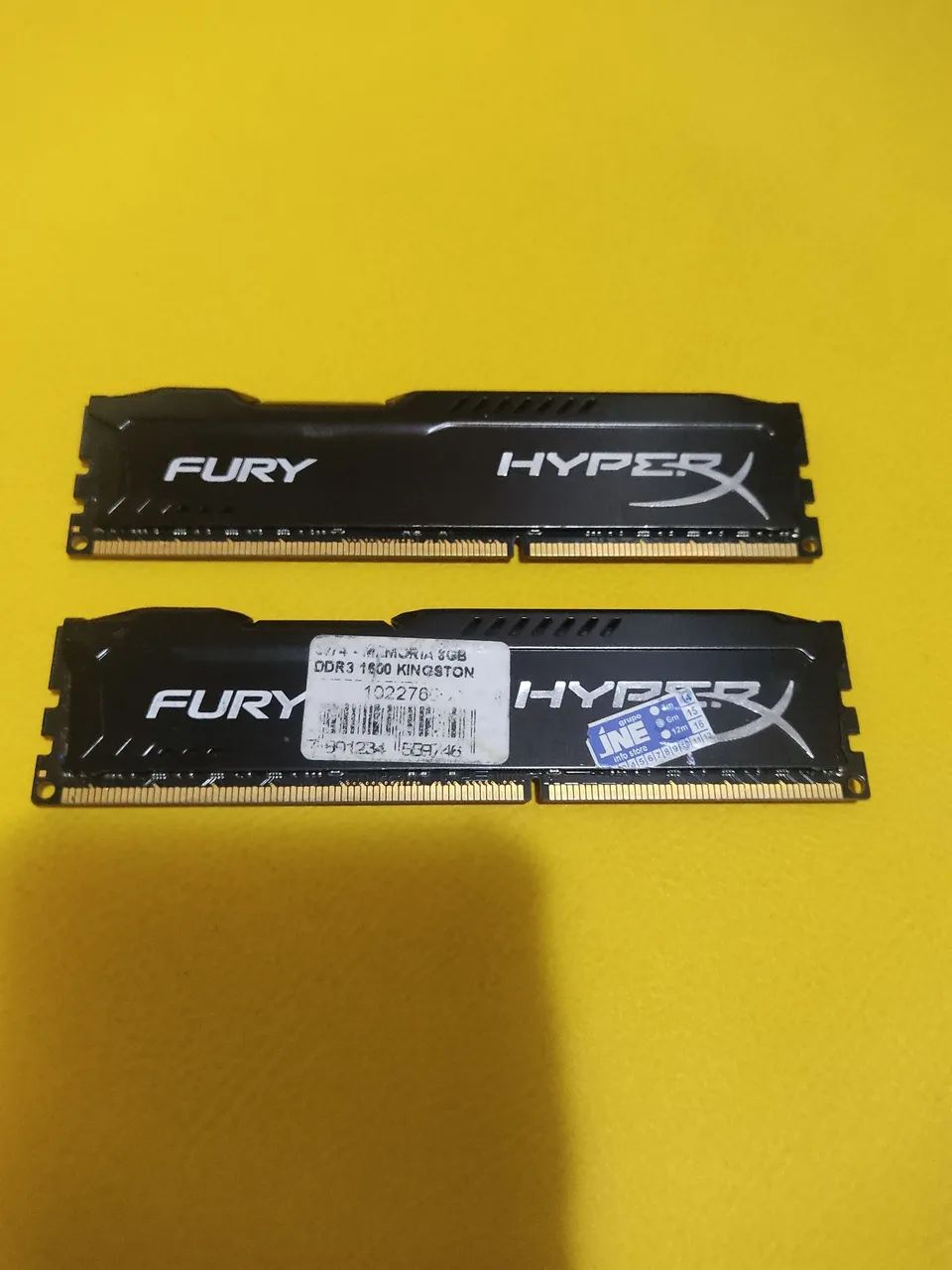 Memória DDR3 HYPER X 8X2 1600