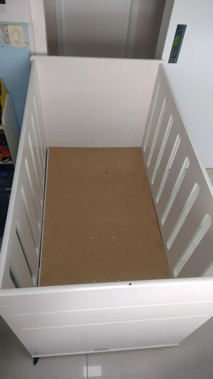 Berço completo com colchão Ortobom Pró Saúde Baby com pouquíssimo uso. - Foto 3