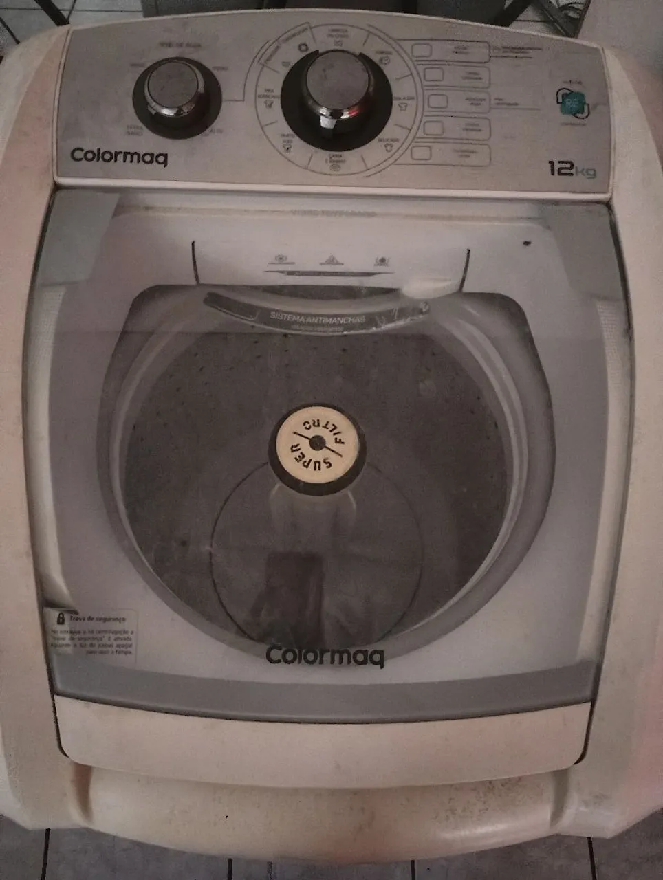 Máquina de Lavar Colormaq 12kg