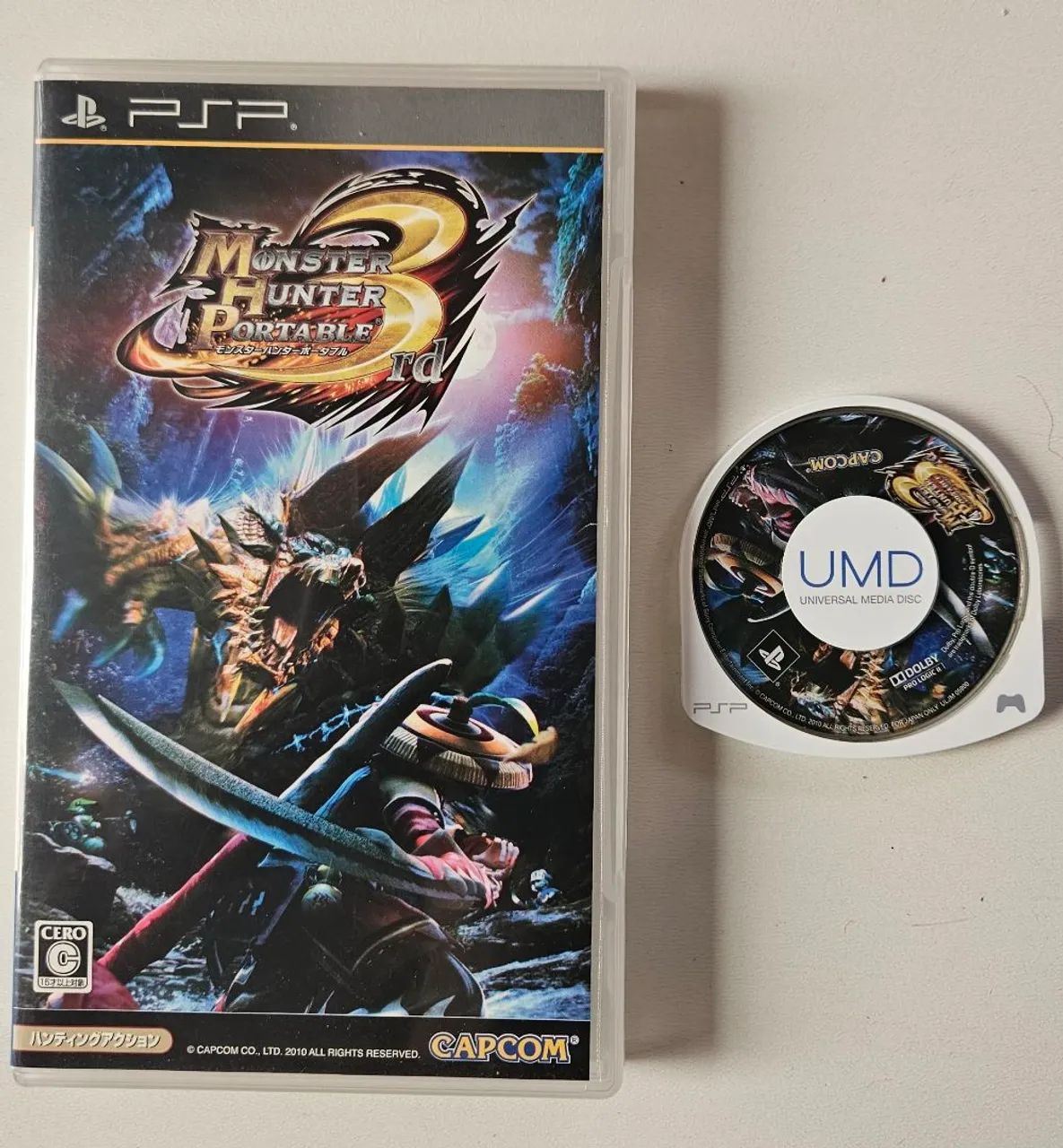 Monster Hunter Portable 3 RD PSP original 
