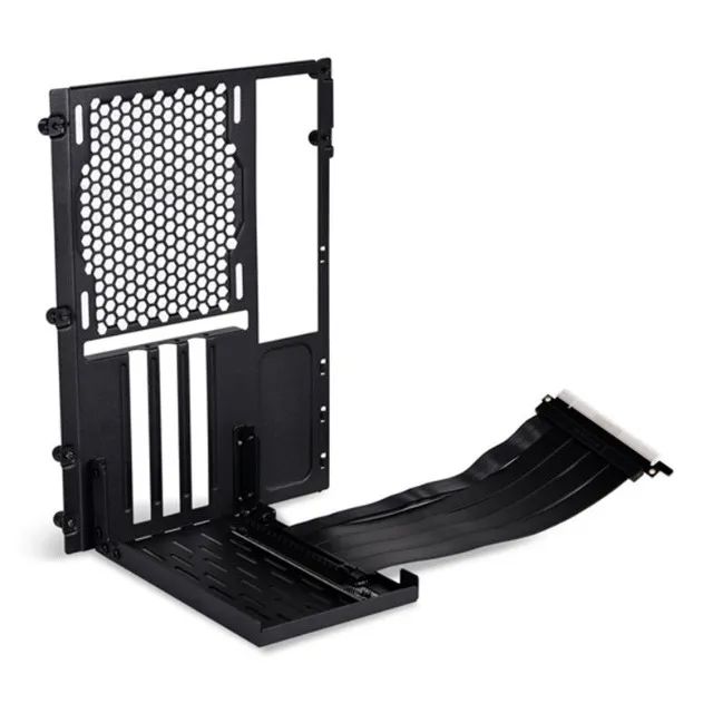 Suporte vertical Lian Li + cabo Riser 4.0