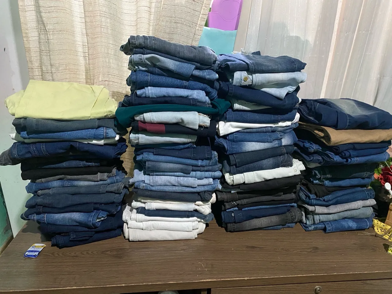 Lote de Calças Jeans Variadas
