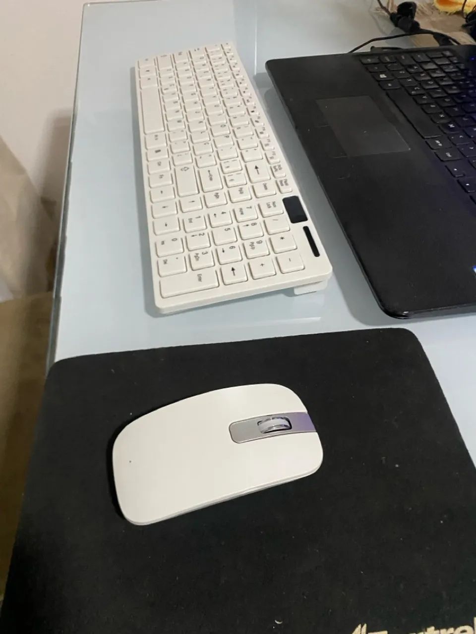Kit Teclado e Mouse sem fio para pc e notebook novo lacrado - Foto 4