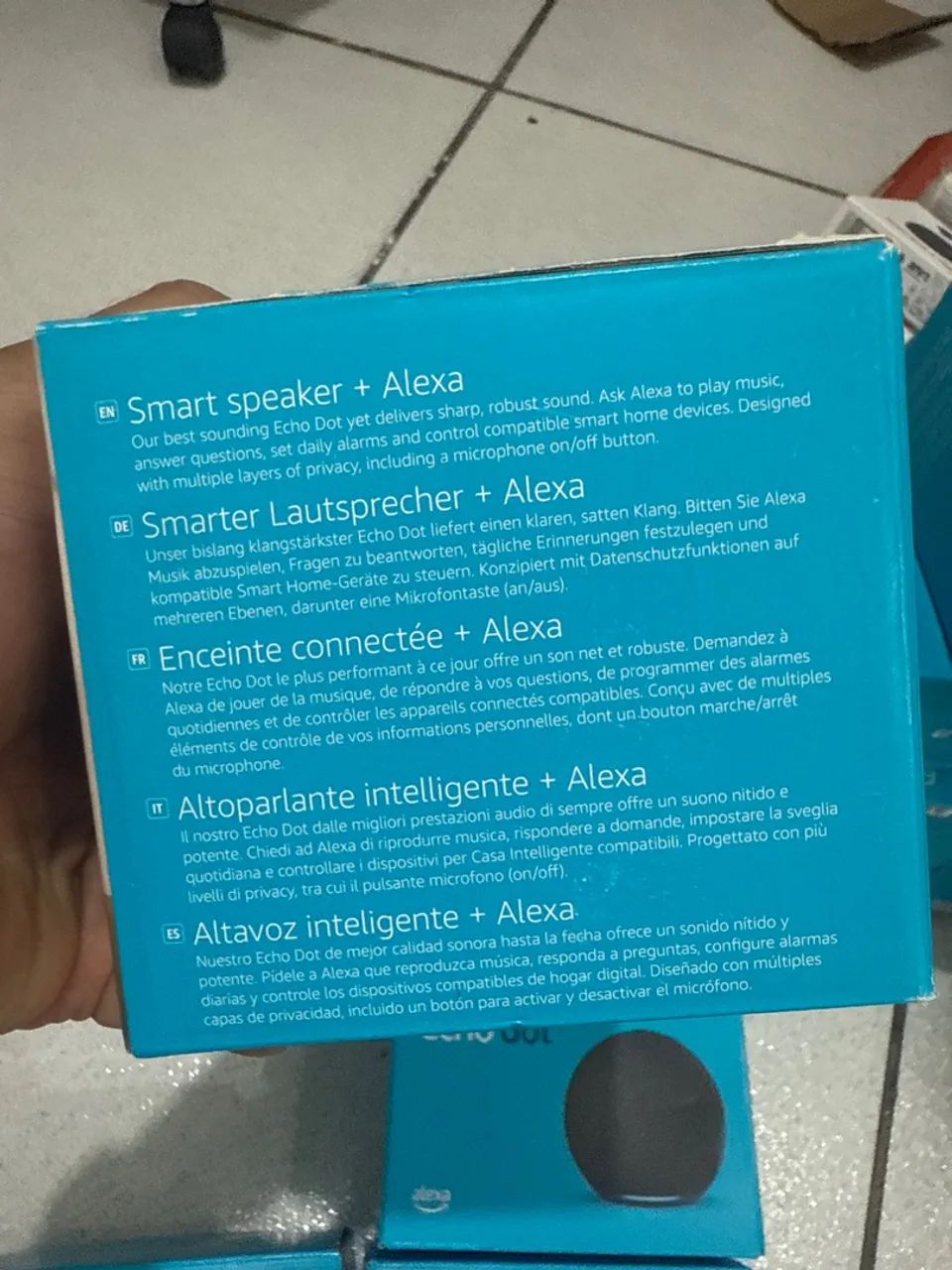 Echo Dot - 5 Geração - Amazon Nova e Lacrada - Foto 5