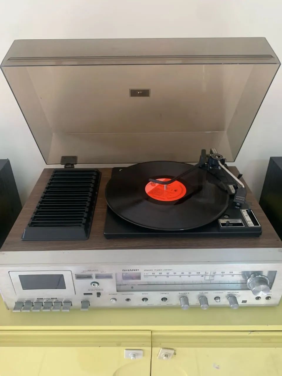 Tocador disco vinil completo