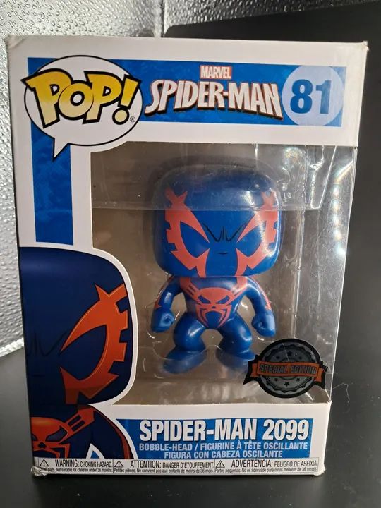 Funko Pop! Spider Man #81 edição especial 