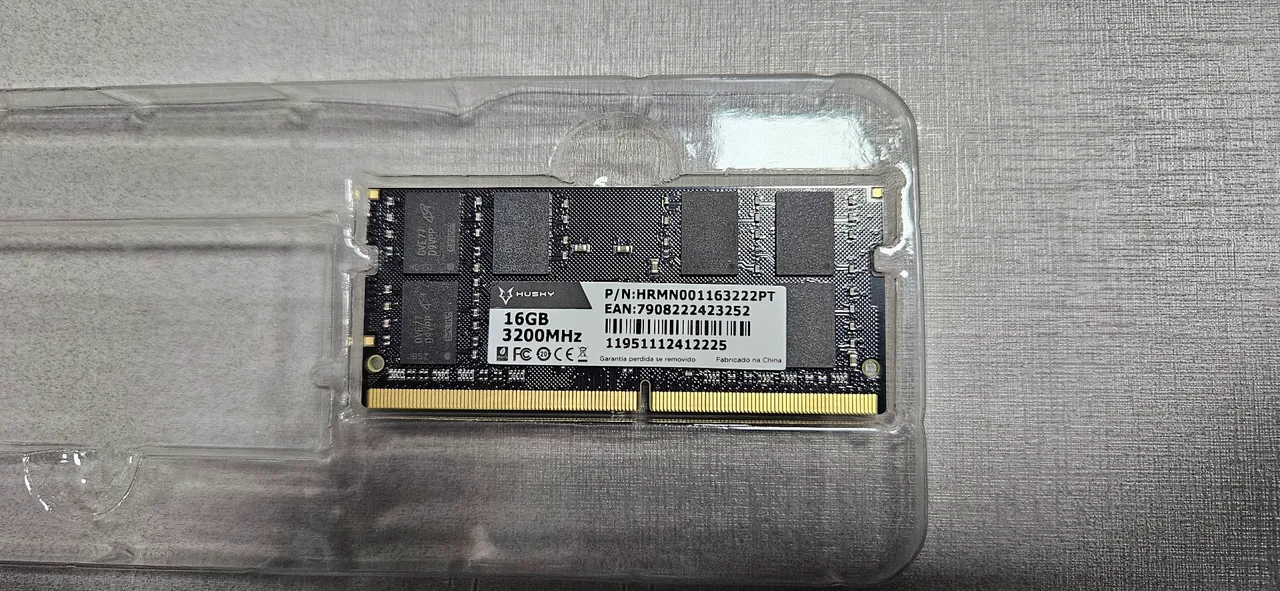 Memória RAM Husky Gaming 16GB 3200MHz DDR4