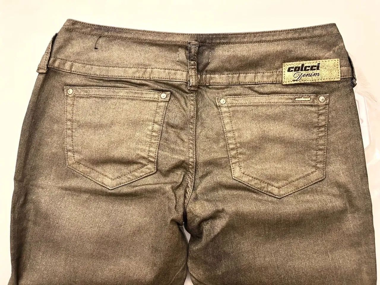 Calça Colcci Denim Gold (LIMITED EDITION) 38BR! - Foto 3