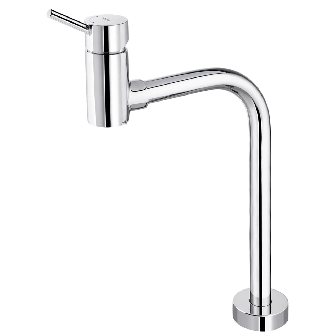 Misturador Monocomando de Mesa 90° Bica Alta - Docol - Lóggica Cromado