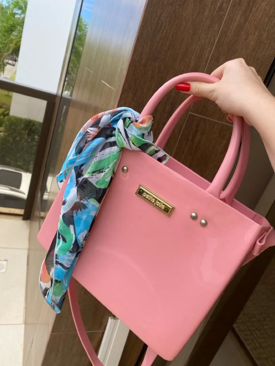 Bolsa Petite Jolie Rosa - Foto 2