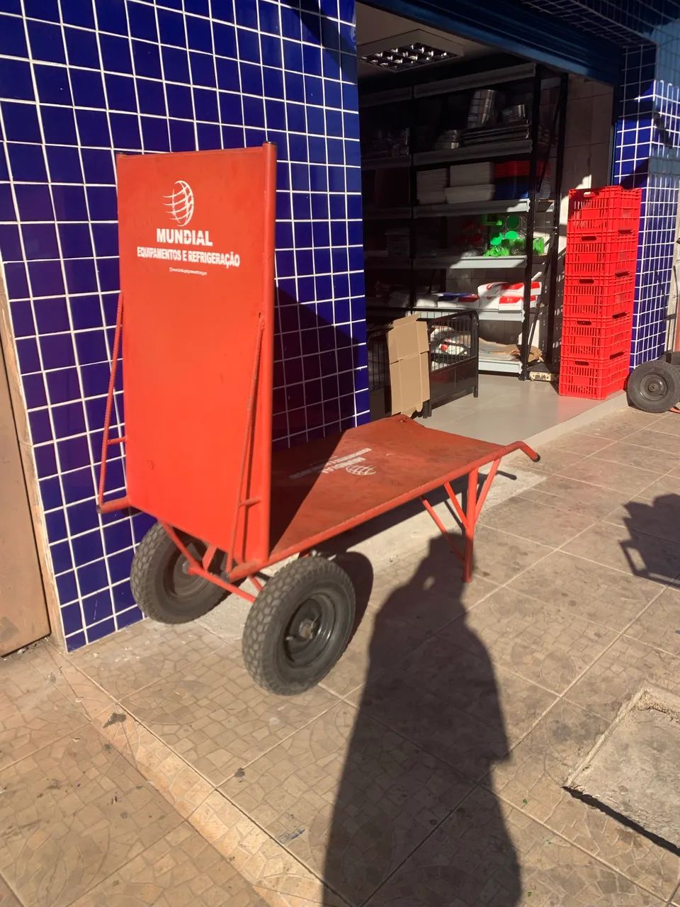 Carrinho para carga de mercadoria