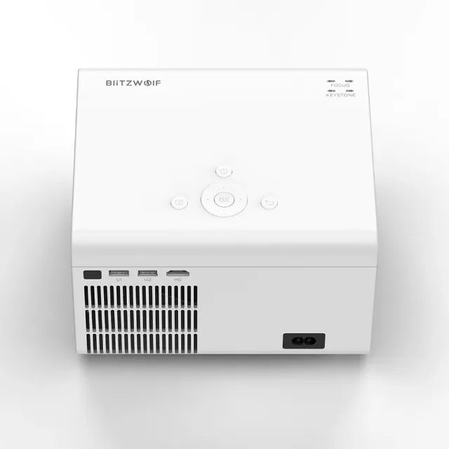 Projetor Blitzwolf Bw-vp14 Wifi 6000 Lumens Fullhd Branco - Foto 3