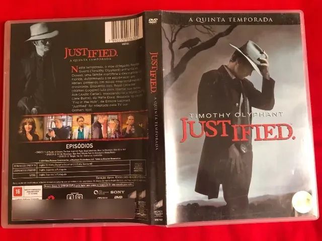 Dvd - Just Ified - ( 5ª Temporada Completa ) (Usado) - Foto 2