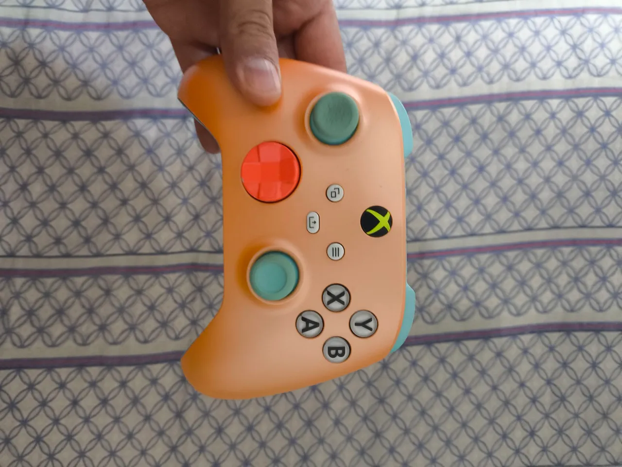 Controle Xbox Edição Especial Sunkissed Vibes Opi Sem Fio - Series X, S, One c/ defeito