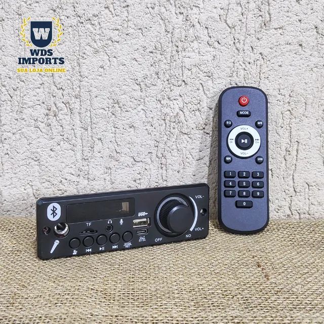 Placa de Som Decodificadora Amplificada USB Bluetooth 160W - Foto 3