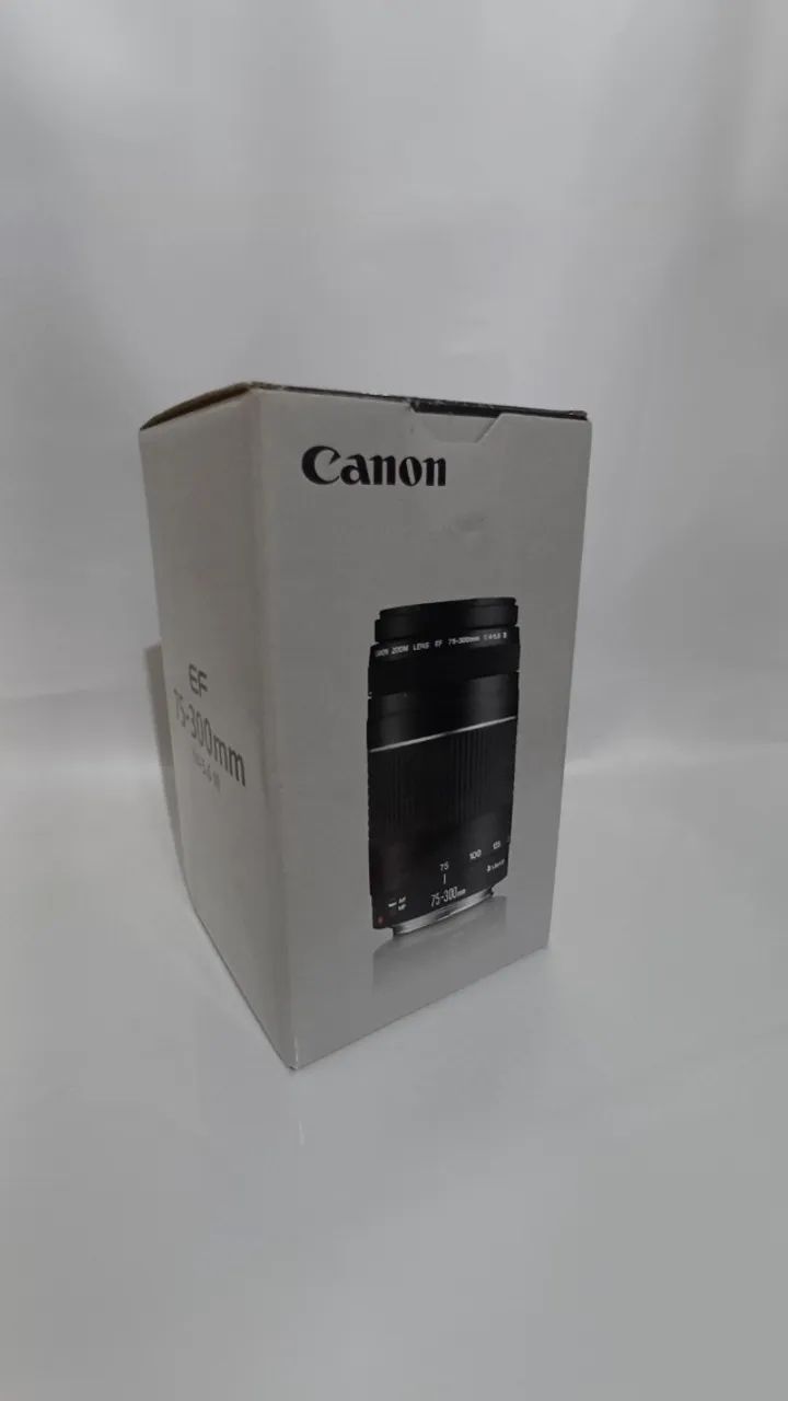 Câmera EOS T7+ Lente EF-S 18-55mm + EF 75-300mm + Cartão 64GB + Bolsa - Foto 3