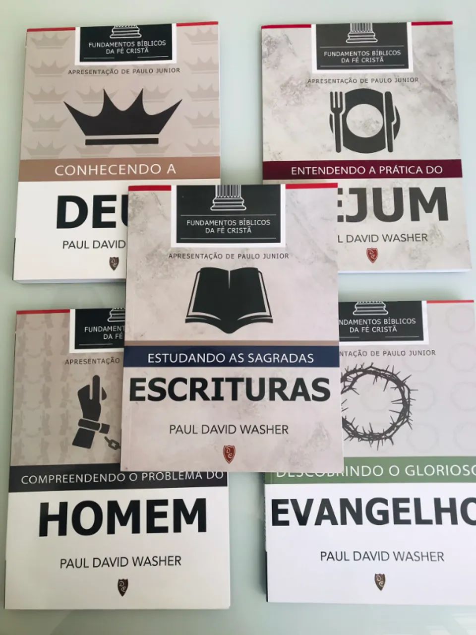 Kit de Livros - Fundamentos Bíblicos da Fé Cristã, de Paul Washer - 5 ...