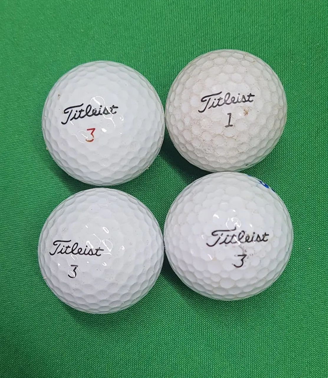 4x Bolas de Golfe Titleist