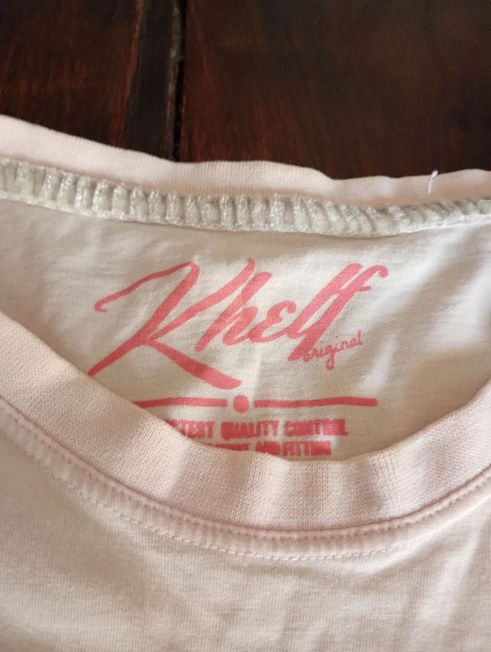Camiseta KHELF importada  G salmão  - Foto 2
