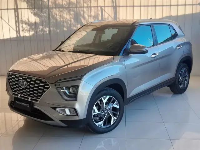 Creta Limited 1.0 Turbo Prata 2022 Vistoria Cautelar 100 % Aprovada .  - Foto 2