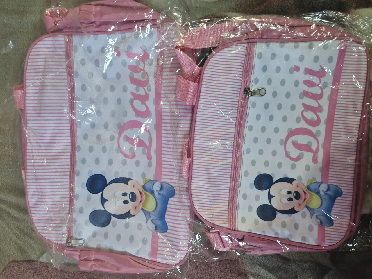 Bolsas Maternidade Personalizadas Mickey - Davi