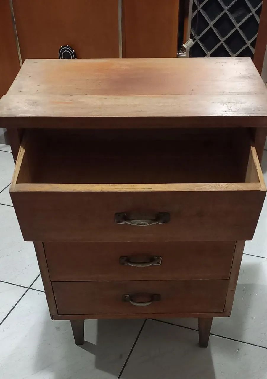 Gaveteiro / cômoda antiga madeira maciça para restauração 64573991057793121